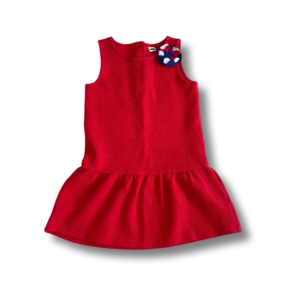 Janie and Jack drop waist dress with flower size 5